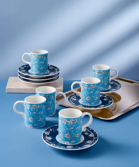 Camelia 12 Parça 6 Kişilik Kahve Fincan Takımı 67071