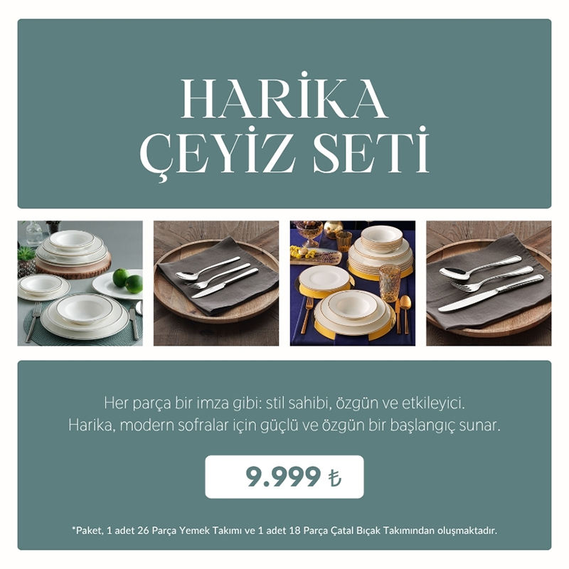 HARİKA ÇEYİZ SETİ