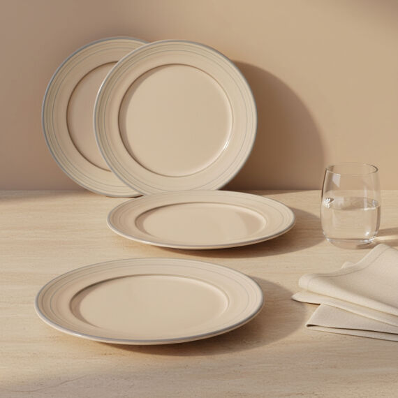 Güral 6 Adet 27 Cm Servis Tabağı Reaktif Agate Vr 969 - 4