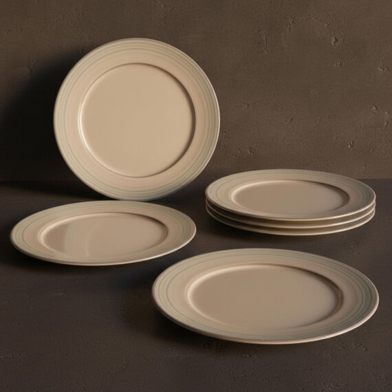 Güral 6 Adet 27 Cm Servis Tabağı Reaktif Agate Vr 969 - 1