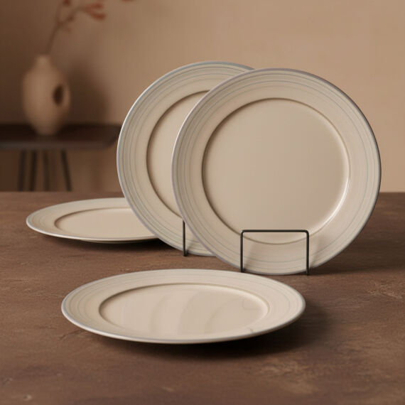 Güral 6 Adet 20 Cm Pasta Tabağı Reaktif Agate 969 - 3