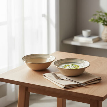 Güral 6 Adet 15 Cm Çorba Kasesi Reaktif Agate 969 - GÜRAL PORSELEN