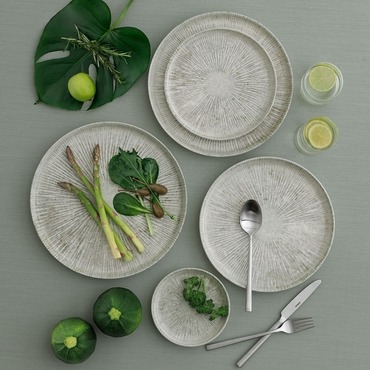 Arnim 15 Cm Bilbao Bone Düz Tabak - GÜRAL PORSELEN