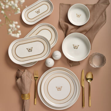 Bilbao 30 Parça 6 Kişilik Yemek Takımı 6569 - GÜRAL PORSELEN