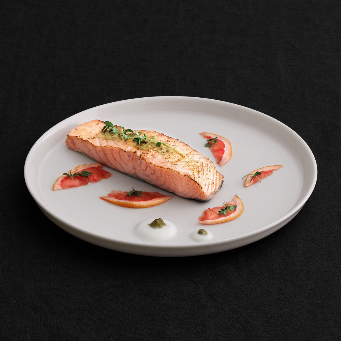 Bilbao 6 Parça 27 Cm Servis Tabağı -Krem