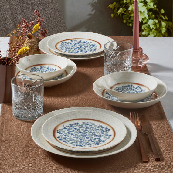 Camelia 24 Parça 6 Kişilik Yemek Takımı 22153 - 2