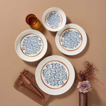 Camelia 24 Parça 6 Kişilik Yemek Takımı 22153 - GÜRAL PORSELEN