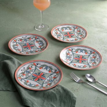 Camelia Rustik 4 Kişilik Pasta Takımı 3053 - GÜRAL PORSELEN