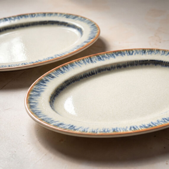 Delta Tide 2'li Kayık Tabak 24 cm 64311 - 2