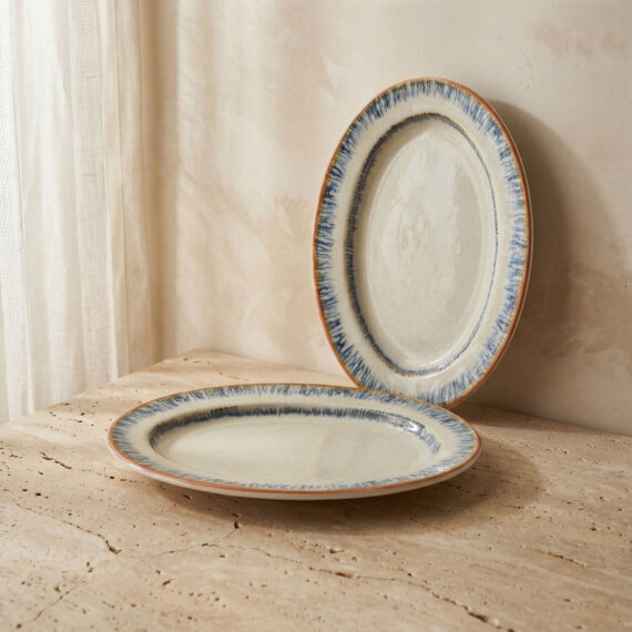 Delta Tide 2'li Kayık Tabak 24 cm 64311 - 5