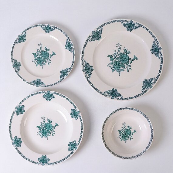 Eda Nostaljik 4 Kişilik 16 Parça Yemek Takım 62843 - 3