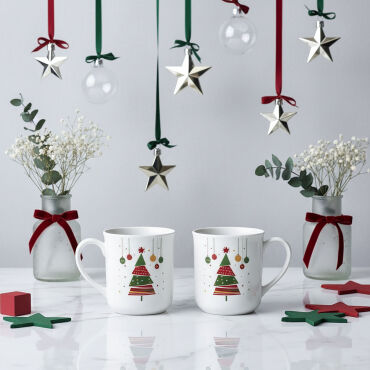 Enternasyonel 2 Kişilik Mug Bardak 6265 - GÜRAL PORSELEN