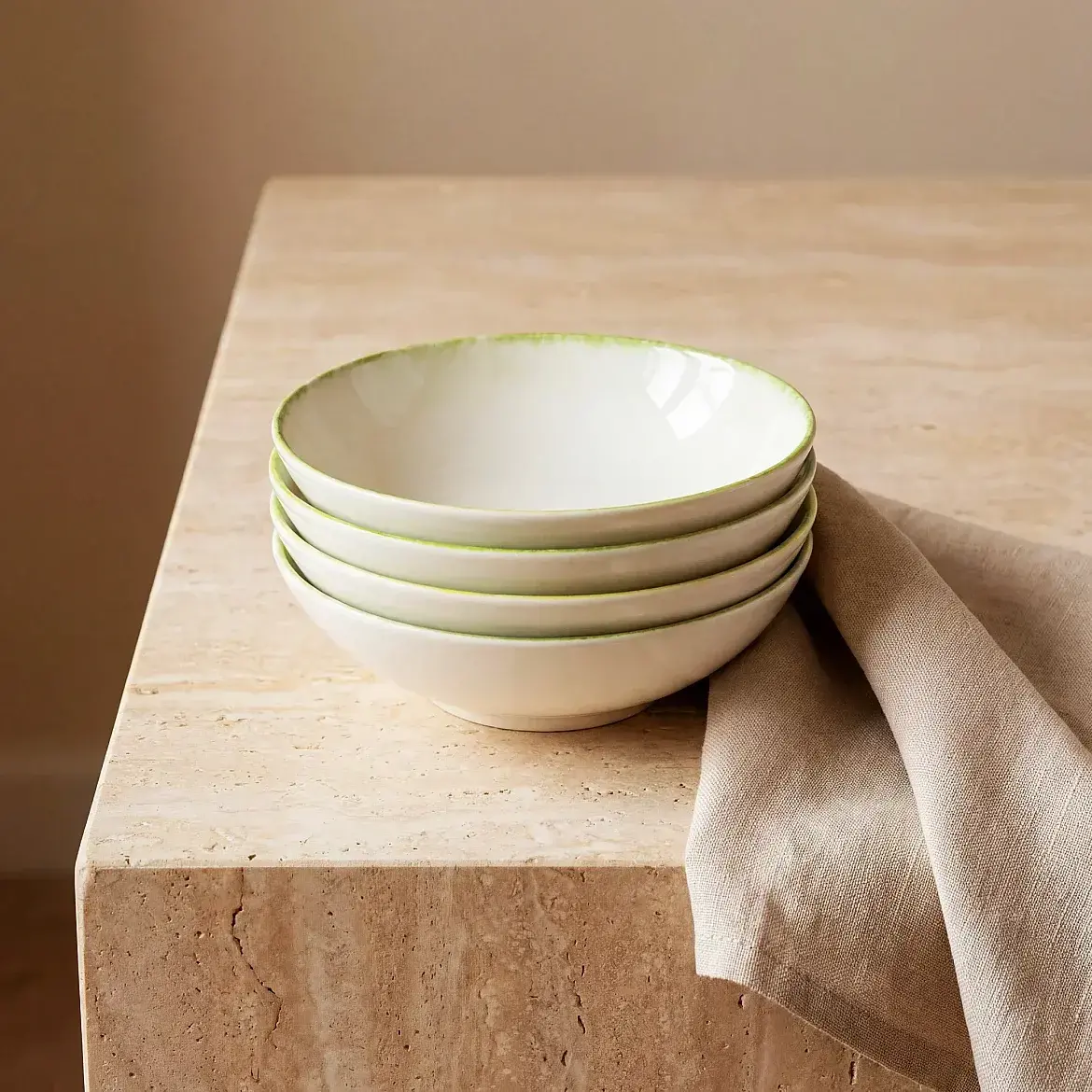 Flora 4'lü 15 cm Porselen Kase 4883 - GÜRAL PORSELEN (1)