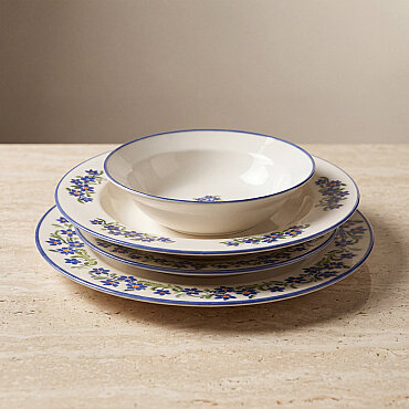 Eda Nostaljik 4 Kişilik 16 Parça Yemek Takımı 6519 - GÜRAL PORSELEN