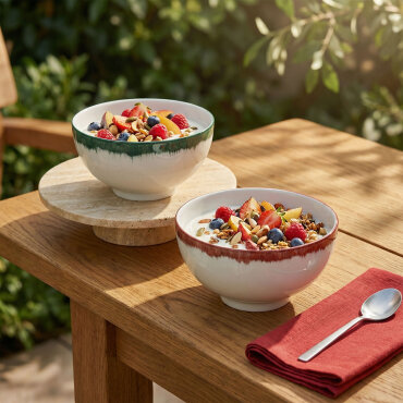 Güral 2 Kişilik 15 cm Çok Amaçlı Modern Kase Seti - GÜRAL PORSELEN