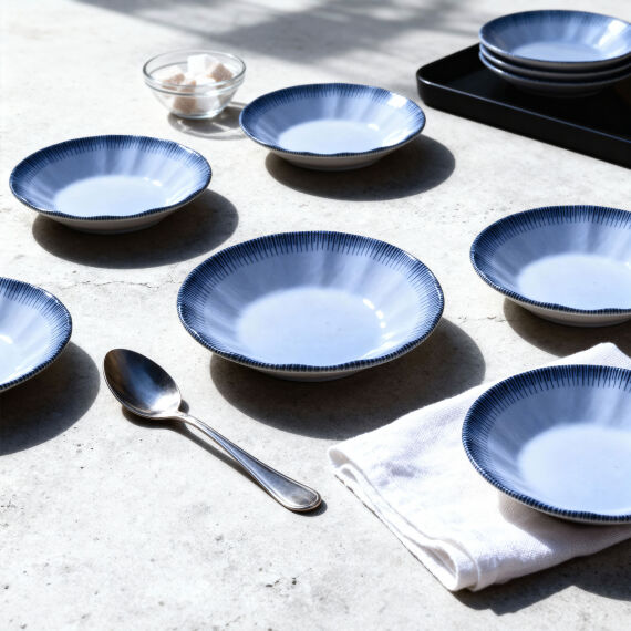 Acem 12 Parça 10 cm Çay Tabağı 30527 - 5