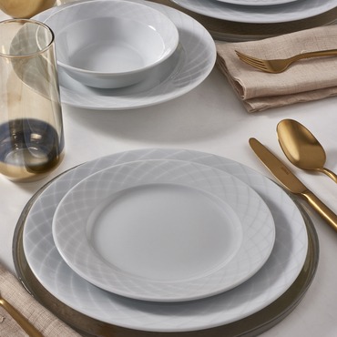 Alfa 24 Parça 6 Kişilik Yemek Takımı - GÜRAL PORSELEN