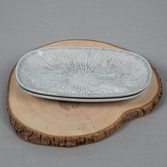 Arnim 2 Parça 24 Cm Bone Kayık Tabak - 2