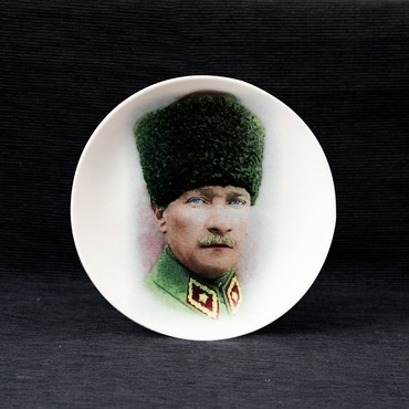 Ata 25 Cm Düz Tabak - 18813 - GÜRAL PORSELEN