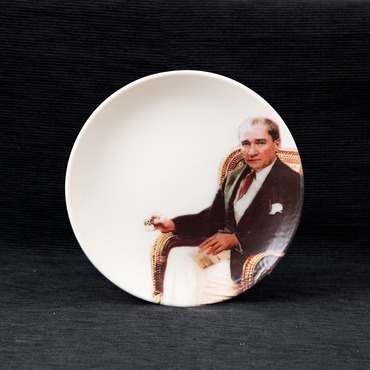 Ata 25 Cm Düz Tabak - 18815 - GÜRAL PORSELEN