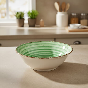 Avanos 15 Cm Bone Düz Tabak - GÜRAL PORSELEN