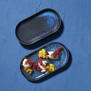 Bilbao 2 Adet 20x11 Cm Kayık Tabak 12132 - GÜRAL PORSELEN