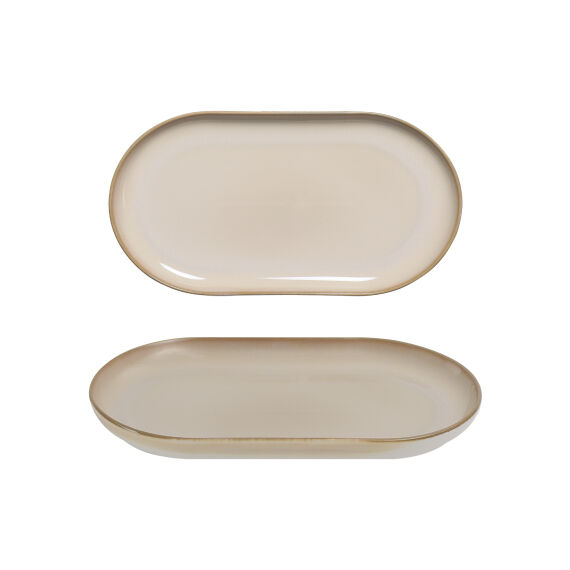 Bilbao 2 Adet 20x11 Cm Kayık Tabak Agate 969 - 1