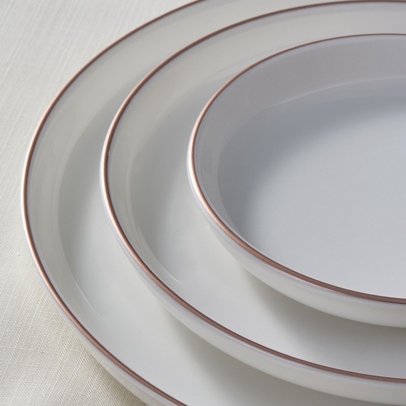 Bilbao 8 Parça 2 Kişilik Bone Yemek Takımı - Copper Bakır - 3
