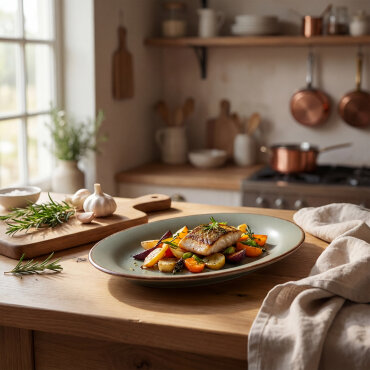 Paris 29 cm Kayık Tabak Güral Mat Yeşil 26y - GÜRAL PORSELEN