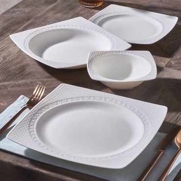 Bonenjoy 24 Parça 6 Kişilik Yemek Takımı - GÜRAL PORSELEN (1)