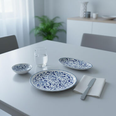 Camelia 12 Parça 4 Kişilik Kahvaltı Takımı 5556 - GÜRAL PORSELEN