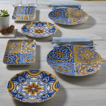 Camelia 18 Parça 6 Kişilik Bone Kahvaltı Takımı - 2188 - GÜRAL PORSELEN