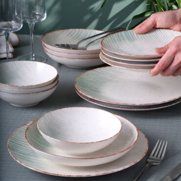 Camelia 24 Parça 6 Kişilik Yemek Takımı 19320 - GÜRAL PORSELEN