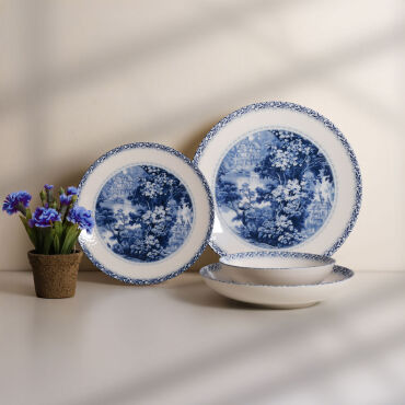 Camelia 24 Parça 6 Kişilik Yemek Takımı 3960 - GÜRAL PORSELEN