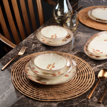 Camelia 26 Parça 6 Kişilik Yemek Takımı 4211 - GÜRAL PORSELEN