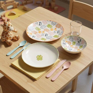 Camelia 3 Parça Mama Takımı 5469 - GÜRAL PORSELEN