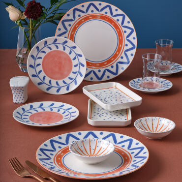 Camelia 30 Parça 6 Kişilik Kahvaltı Takımı 2999 - GÜRAL PORSELEN