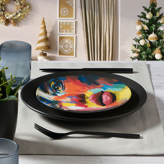 Camelia 6 Parça Bone Pasta Takımı - 2090 - 1