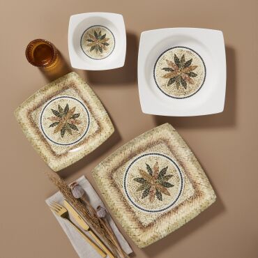 Caroline 24 Parça 6 Kişilik Yemek Takımı 3036 - GÜRAL PORSELEN