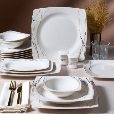 Caroline 54 Parça 12 Kişilik Yemek Takımı 6685 - GÜRAL PORSELEN