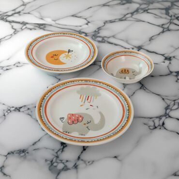 Eda 3 Parça Mama Takımı 2136 - GÜRAL PORSELEN