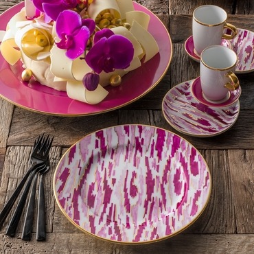 El Dekoru 7 Parça Pasta Takımı - 430 - GÜRAL PORSELEN