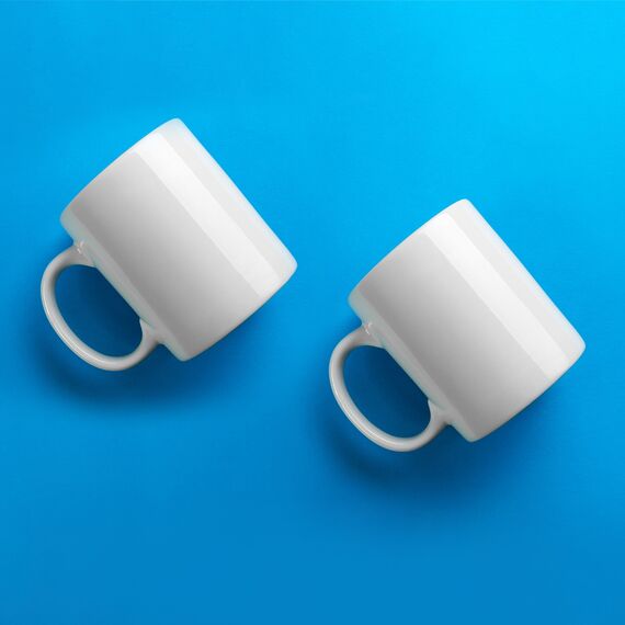 Enternasyonel 2 Adet 300 Cc Mug Bardak - 1