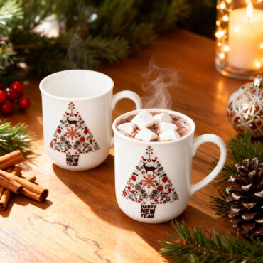 Enternasyonel 2 Adet Mug Bardak - GÜRAL PORSELEN