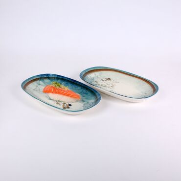 Enternasyonel 2 Parça 29 Cm Kayık Tabak 1341 - GÜRAL PORSELEN