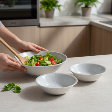 Enternasyonel Arnim 3 Parça Kase Seti 16 cm & 23 cm 1401 - GÜRAL PORSELEN