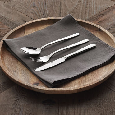 Güral 18 Parça 6 Kişilik Çatal Kaşık Takımı -Jesse - GÜRAL PORSELEN