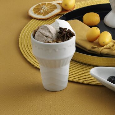 Güral 2'li 10 Cm Külah Dondurmalık - GÜRAL PORSELEN