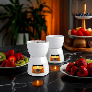 Güral 2'li Fondü - GÜRAL PORSELEN