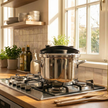 Güral 7 litre Çelik Düdüklü Tencere - GÜRAL PORSELEN